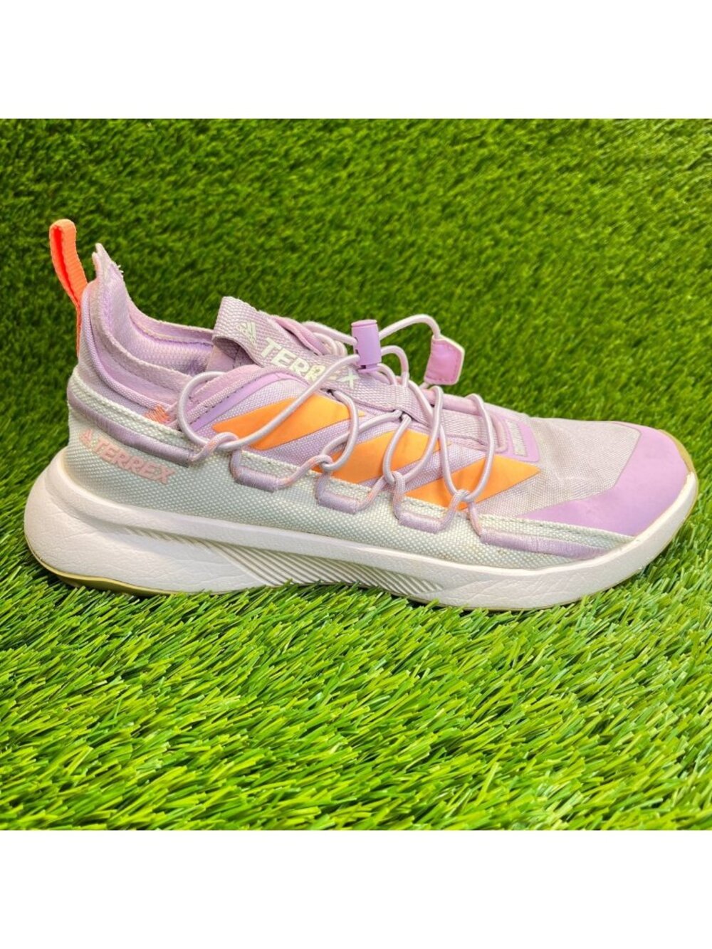 Adidas Terrex Voyager 21 Womens Size 8 Purple Athletic Walking Shoes Sneakers